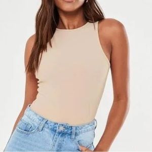 Missguided Ribbed Bodysuit